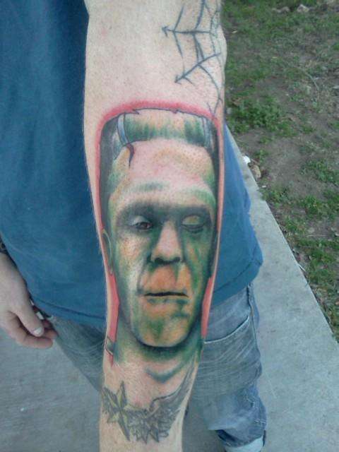 Frankenstein tattoo
