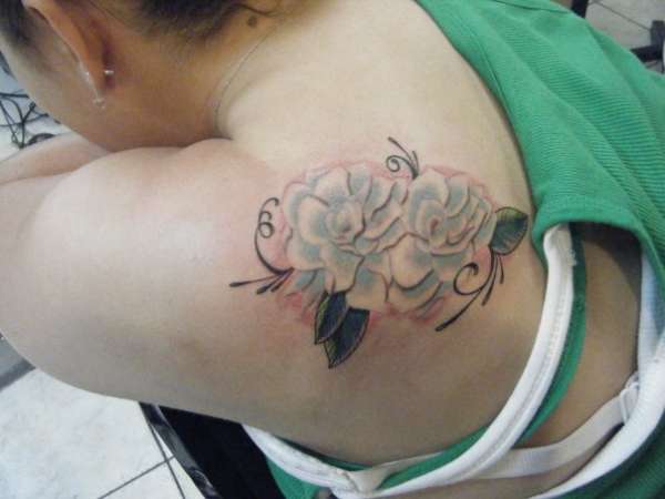 Gardenias tattoo