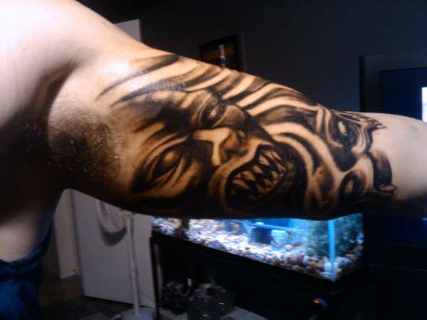 Inside of Bicep tattoo