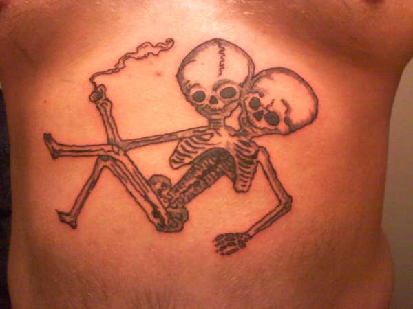 Jim Rose Sideshow Skeleton Twins tattoo