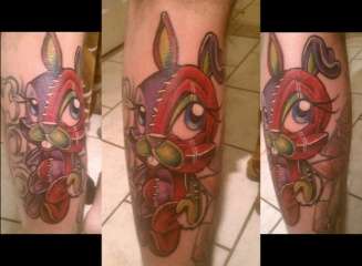 Rabbit tattoo
