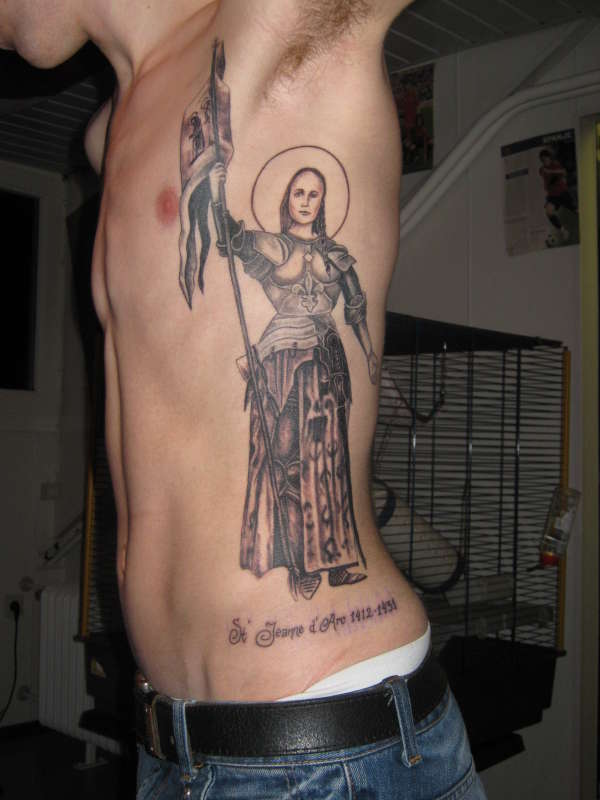 ST. Jeanne d'Arc tattoo