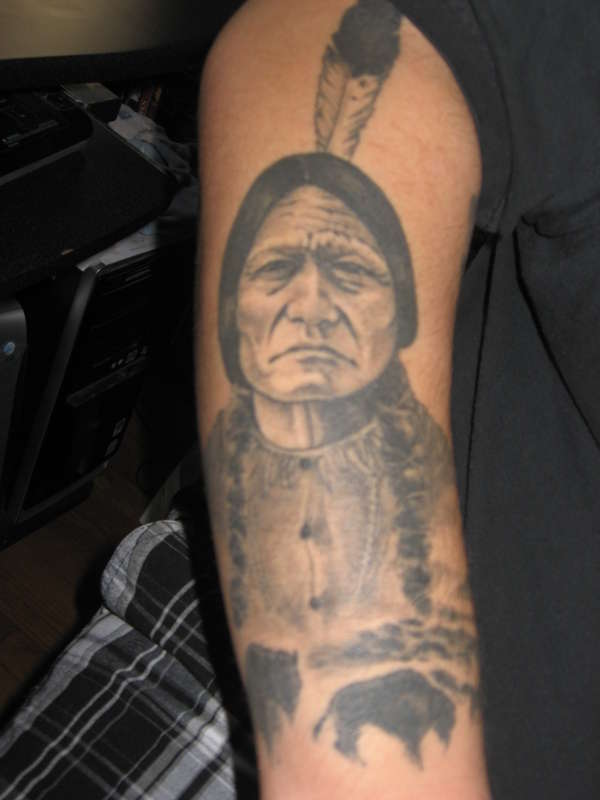 Sitting Bull tattoo