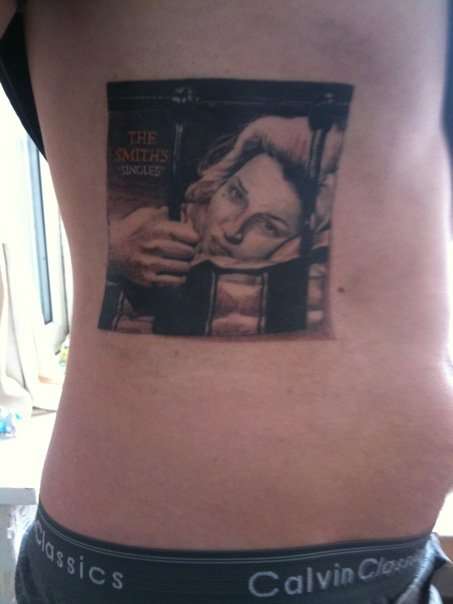 Smiths Album Cover tattoo