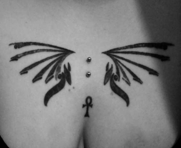 Tribal Bats tattoo