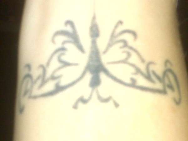 Tribal Butterfly tattoo