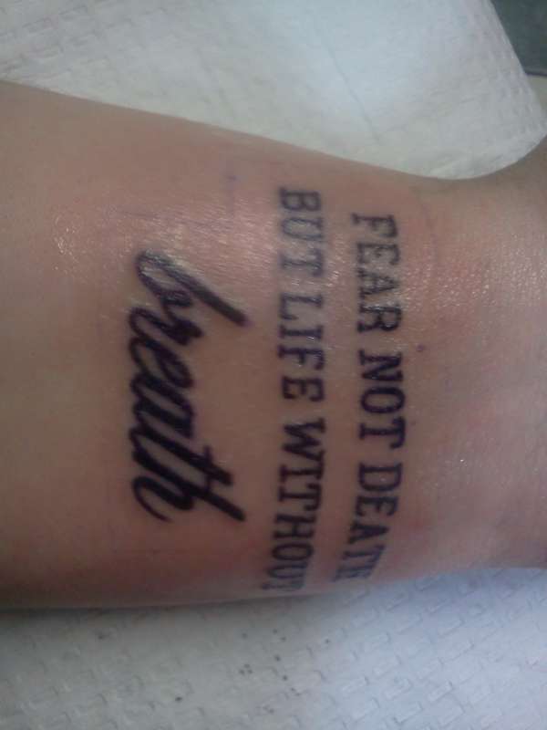 Wrist tattoo tattoo