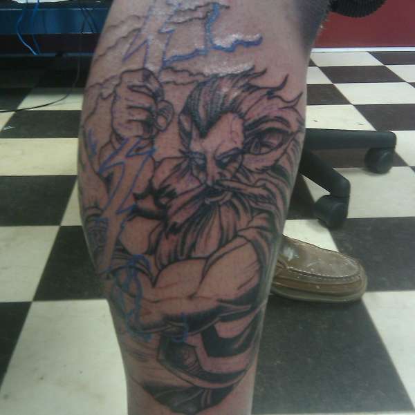 Zeus tattoo
