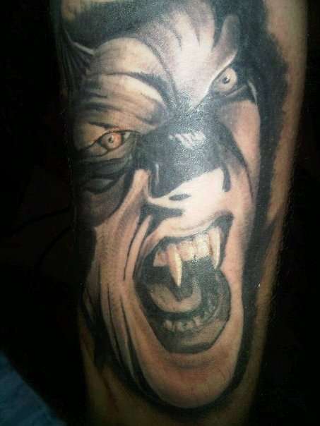 beast tattoo