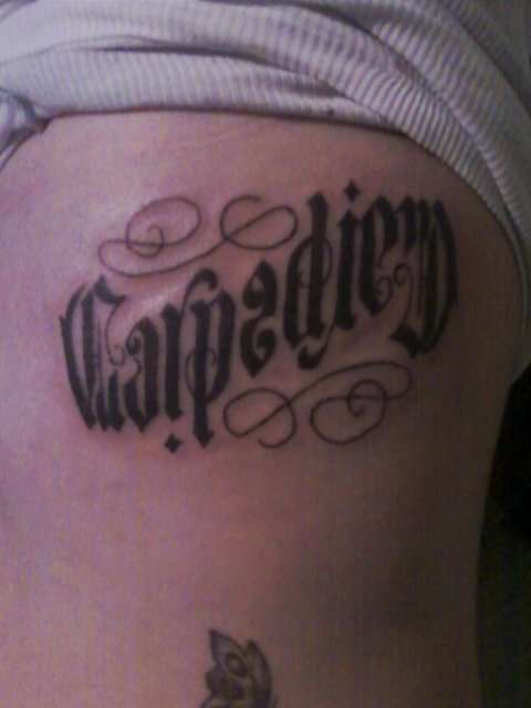carpsdiem tattoo