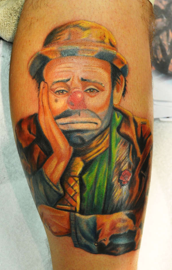 clown tattoo