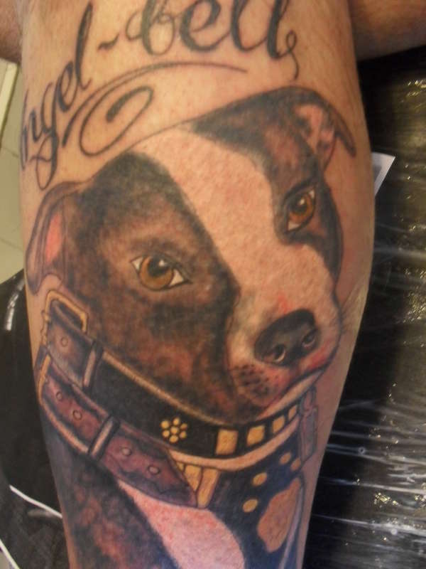 dog tattoo
