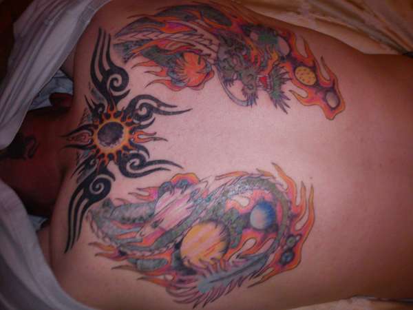 dragon 2 tattoo