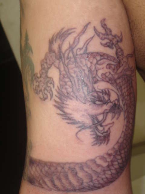 dragon tattoo