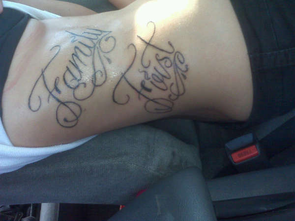 family first tattoo