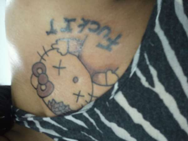 hello kitty tattoo