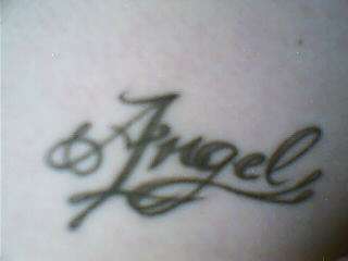 Angel Thy Pet tattoo