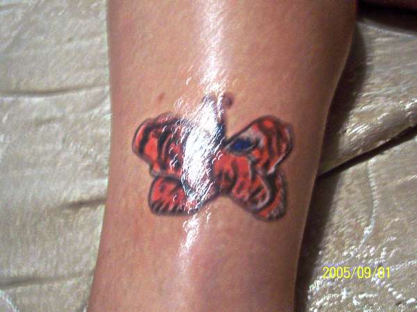 wifes butterfly tattoo