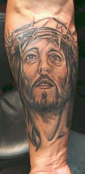 jesus tattoo