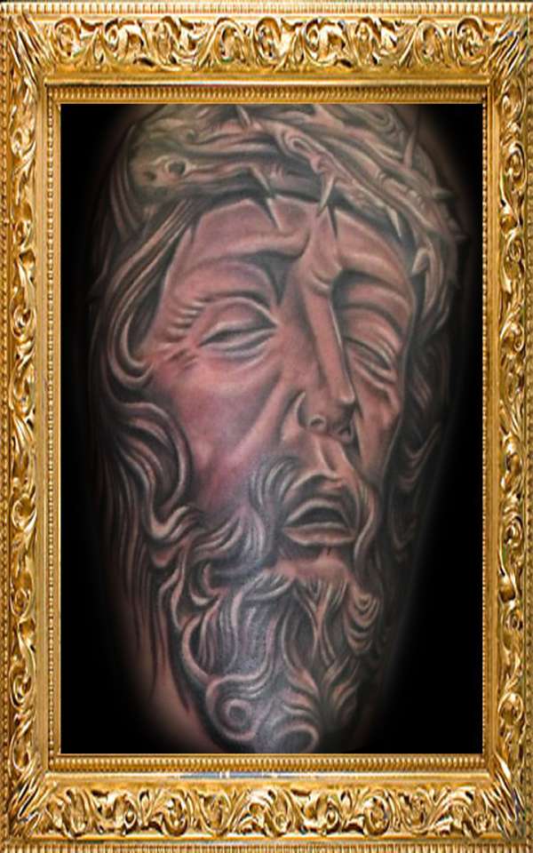 jesus tattoo