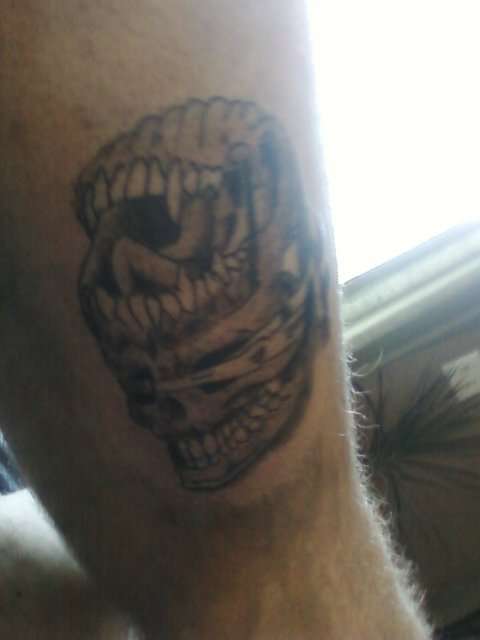 leg 2 tattoo