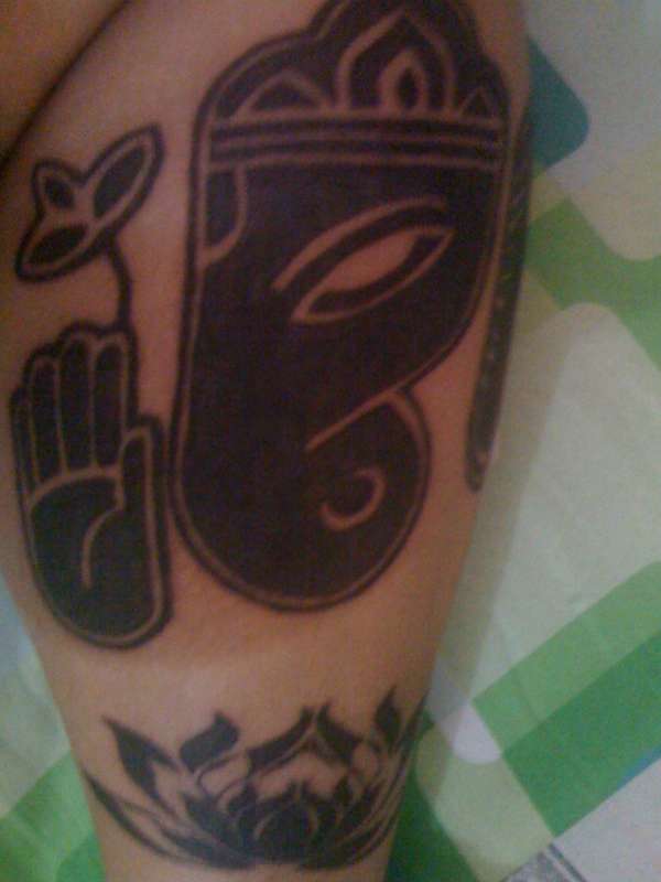 lord ganesh tattoo