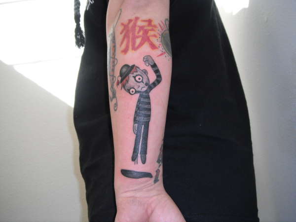 mime tattoo