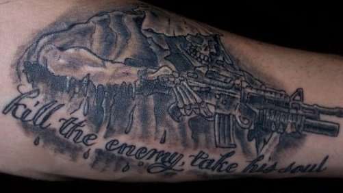 my first army tat tattoo