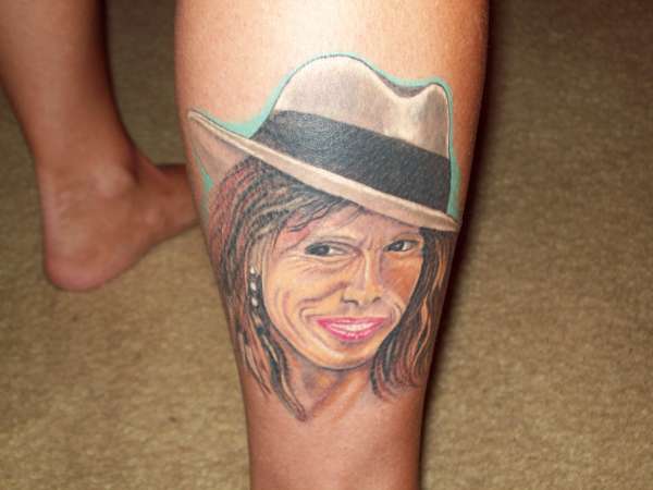 my tat of Steven Tyler tattoo