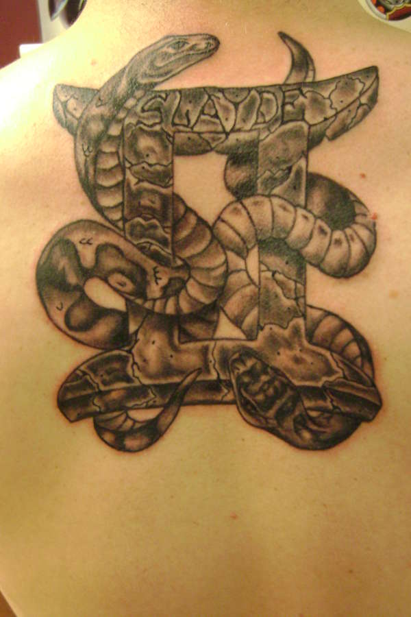 snake/gemini tattoo tattoo