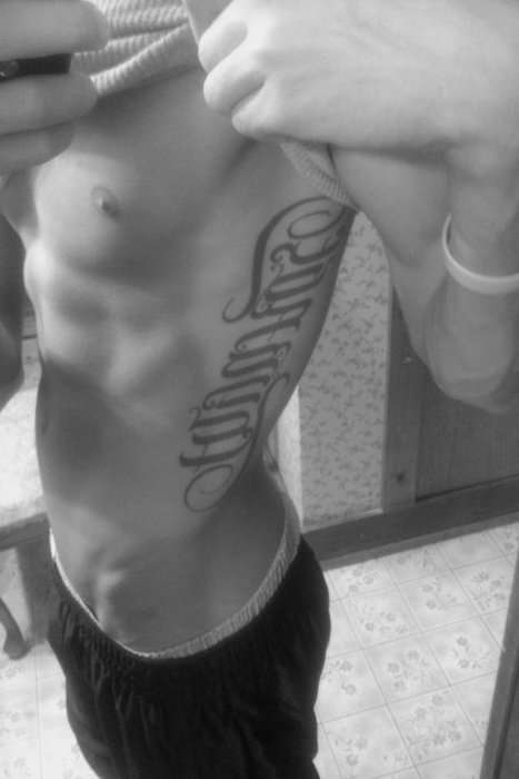 Ambigram tattoo