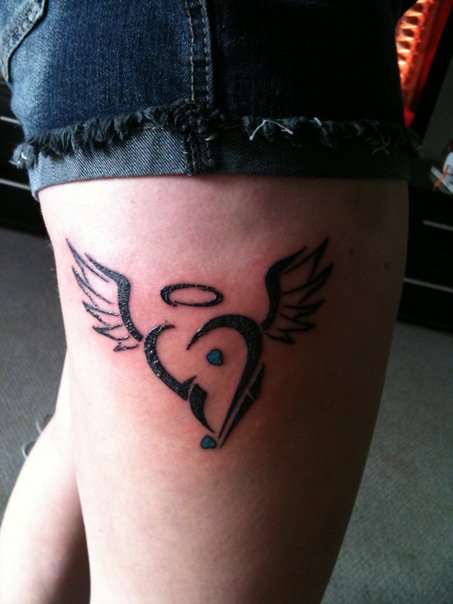 Angel Side :) tattoo