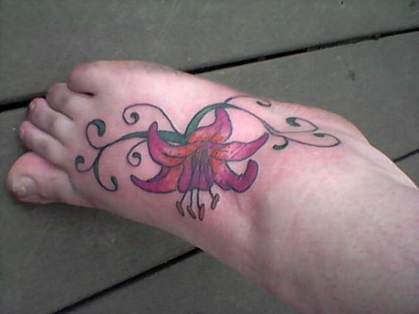 Ashleys first tattoo