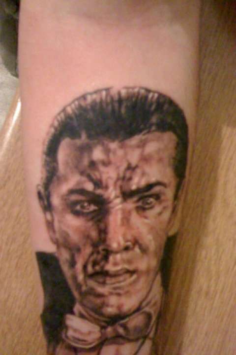 Bela Lugosi tattoo