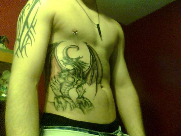 Black Dragon tattoo