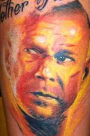 Bruce Willis tattoo