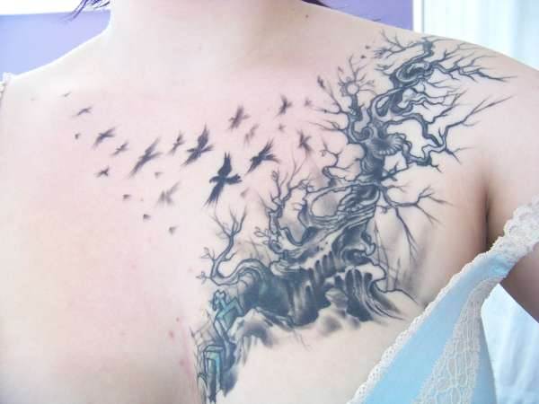 Cover-up finished! tattoo