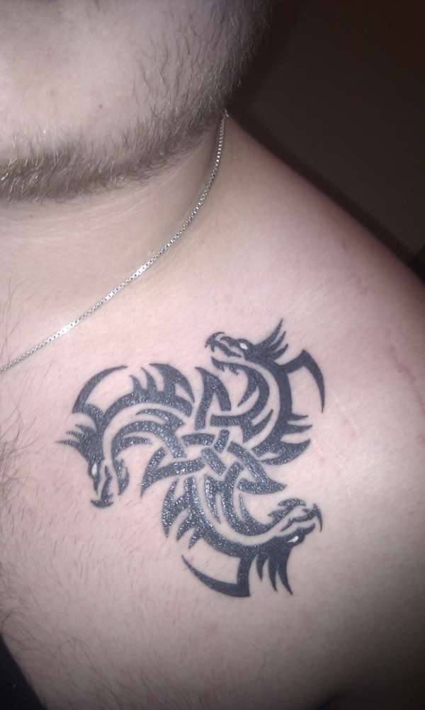 Dragon/Immortality tattoo