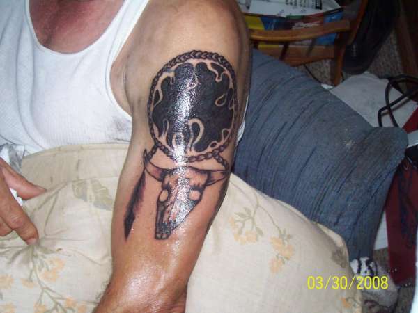 Dream Catcher Cover up tattoo