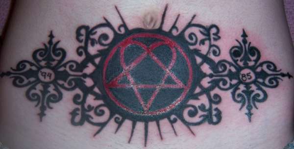 Heart O Gram tattoo