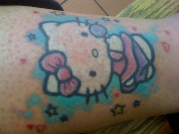Hello Kitty tattoo
