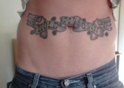 Hold my own. tattoo
