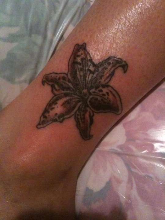 Lilly, Cover up tattoo