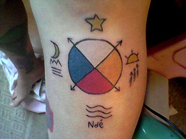 Lipan apache tattoo