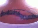 Music tattoo