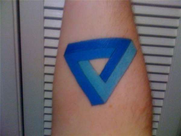 Penrose Triangle tattoo