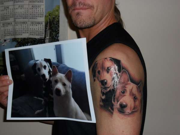 Dog Portrait tattoo