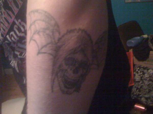 The FoREVer Deathbat tattoo