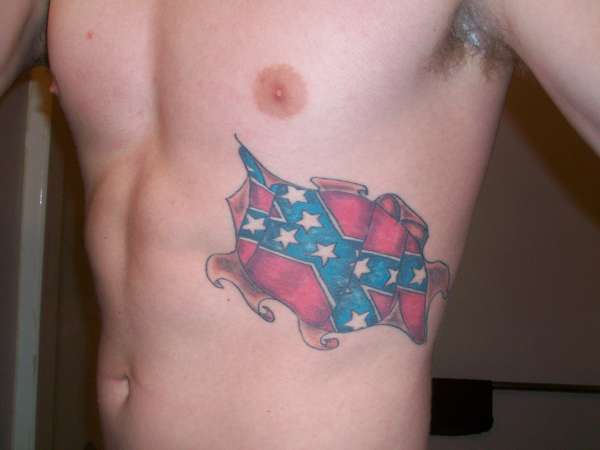 The flag tattoo
