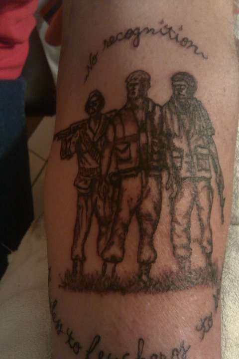 Viet-nam Vet Memorial tattoo